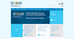 Desktop Screenshot of iricor.ca